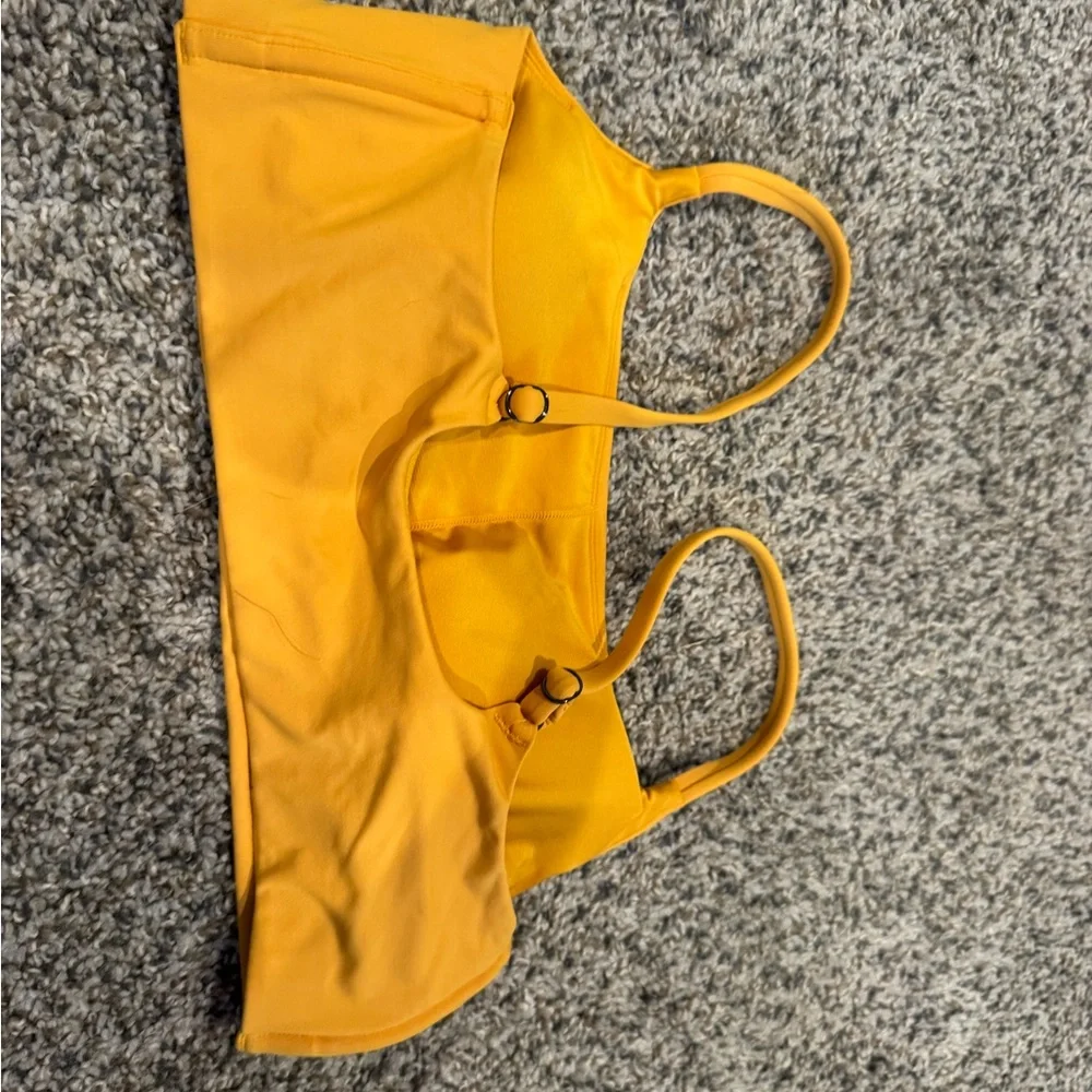 Athleta Vibrant Yellow bikini top - Picture 3 of 3